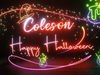 Coleson Halloween Wishes