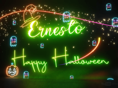 Ernesto Halloween Wishes