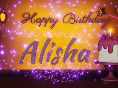 Alisha Birthday videos