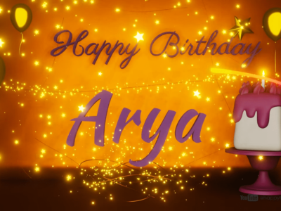 Arya Birthday videos