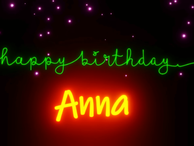 Anna Birthday videos